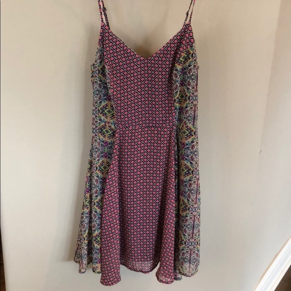 Loch Ness Print Dress (Multi) main image 1